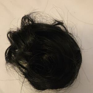 Elegant Black Hair Bun Extension